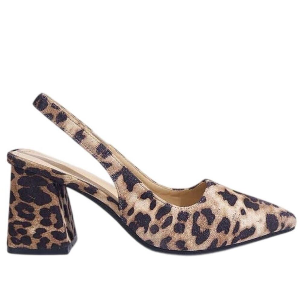 Cheetah leopard print high heels sandals Casual Shoes nwot women’s size 6